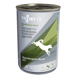 TROVET HPD HYPOALLERGENIC KONINA DLA PSA PUSZKA 400g